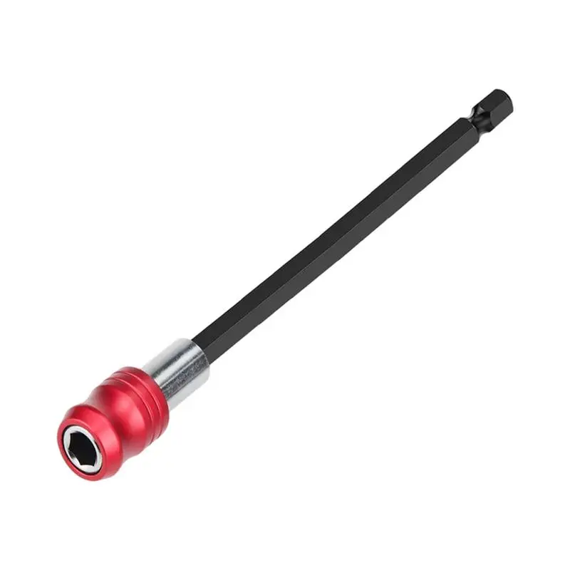 

1/4inch Batch Head Extension Rod Hexagonal Magnetic Self-locking Screwdriver Extension Rod Hexagonal Hex Bit Extension Rod For