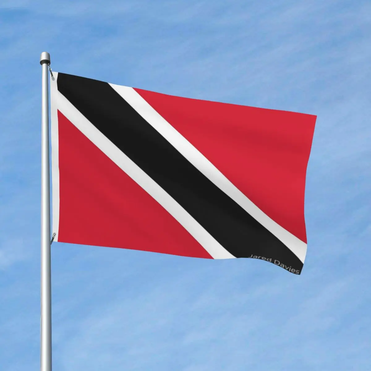 

Флаг Тринидада и Тобаго, флаг из полиэстера, легко повесить, яркие цвета, мягкая ткань, изысканный, настраиваемый