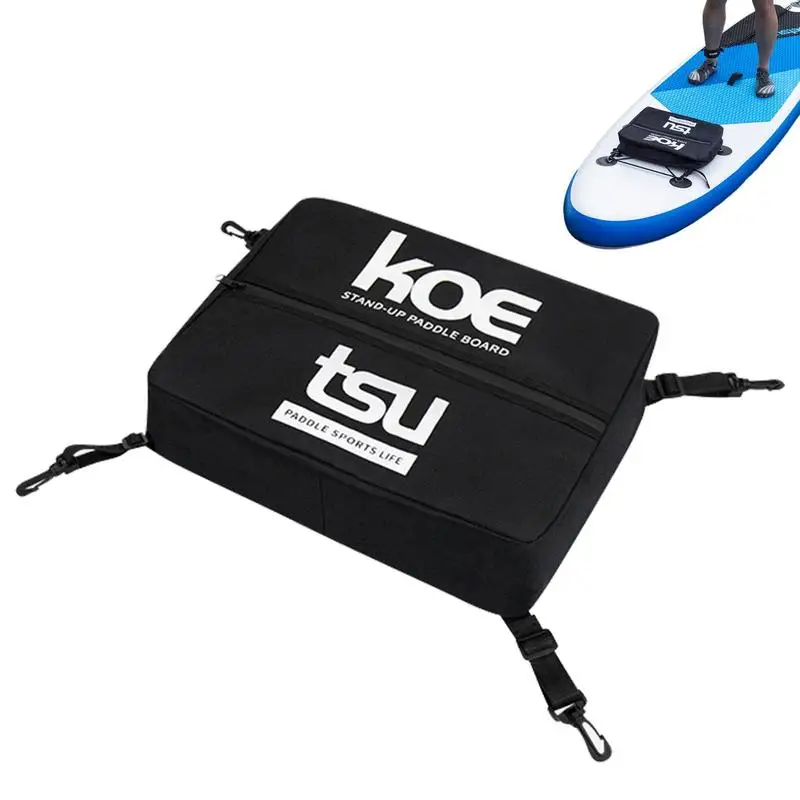 

Paddle Board Cooler Bag Surf Portable Waterproof Deck Bag For Kayak Paddle Board Zipper Mesh Design Paddle Board Accessories