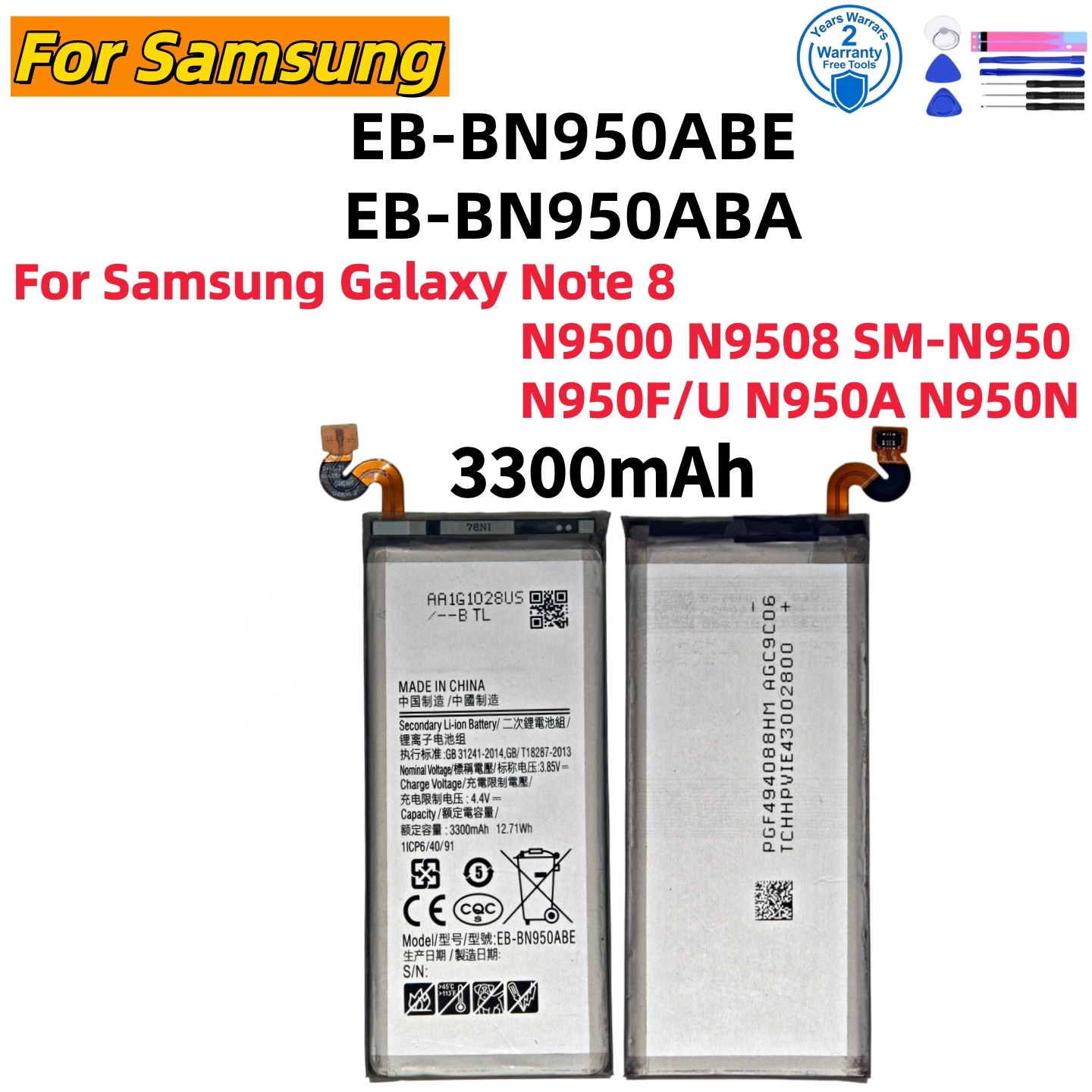 Фото 100% новая батарея EB-BN770ABY для Samsung Galaxy Note 10 Lite Plus 8 9 20 Ultra 10X 5G N975F N950 N960F N980F, быстрая доставка + инструменты №3