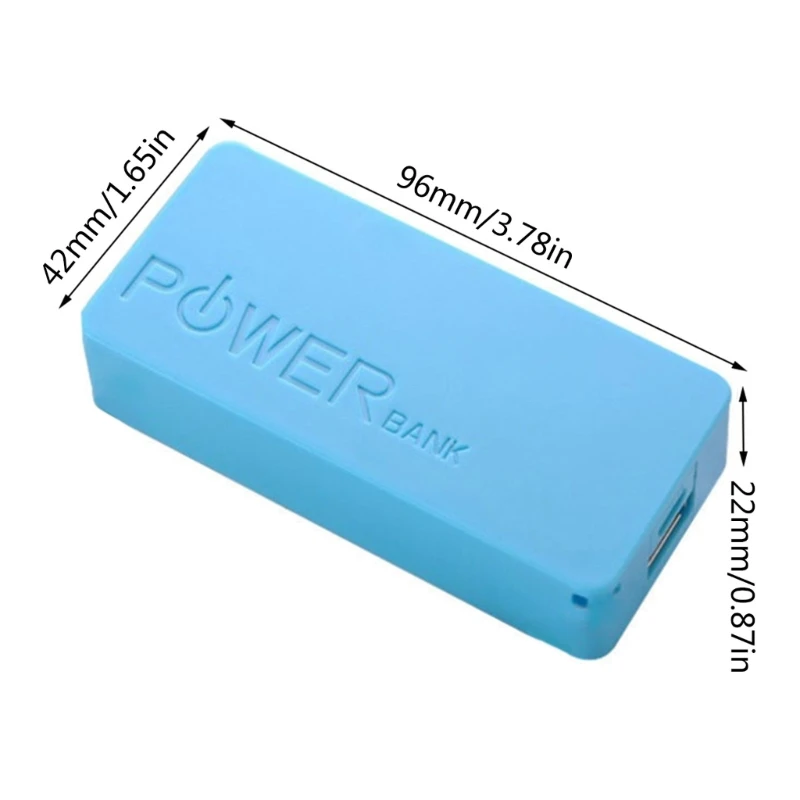 Зарядное устройство USB для чехла 2x18650 смартфона электронная коробка зарядки