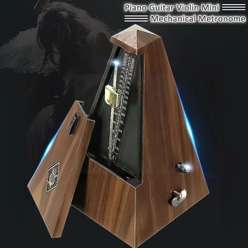 

Vintage Style Mechanical Metronome Guitar Piano Violin Timer Mechanism Music Precision Zither Spring Musical Instrument U9f2