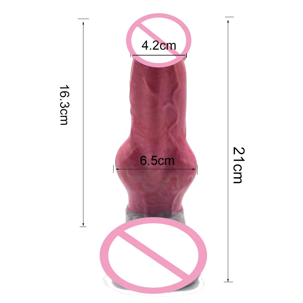 Фаллоимитатор с эякуляцией FAAK спрей для собаки узел Пенис присоской секс-игрушка