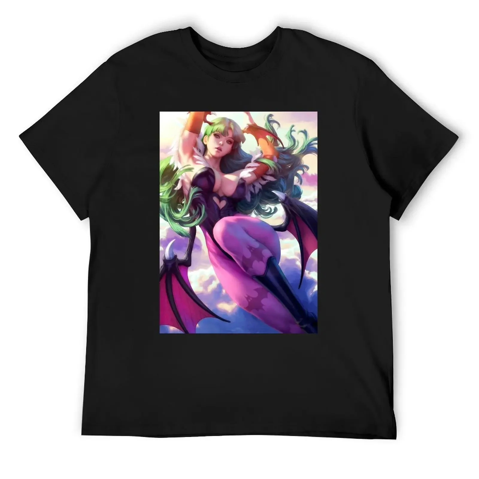 Футболка Morrigan Aensland Darkstalkers The Vampire Succubus футболка с графическим рисунком мужская