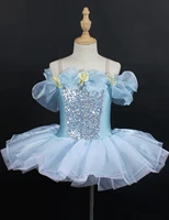 ballet tutu children girls dress tights stage costumes dance clothes performance party costumes