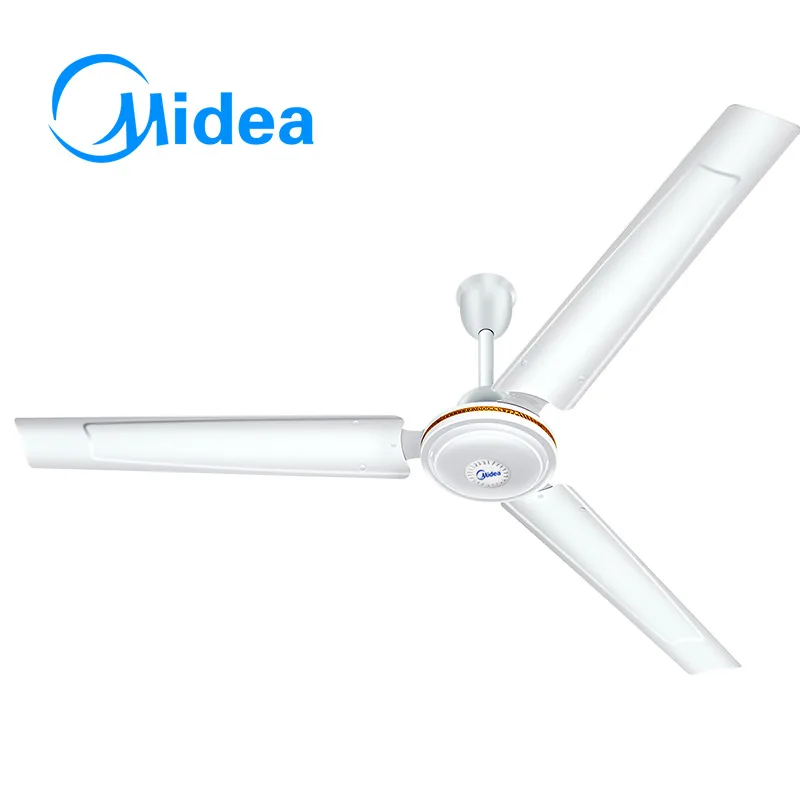 

Потолочный Вентилятор Midea Celing, подвесная люстра, железный Электрический вентилятор для гостиной, 220 В, большой бесшумный вентилятор для спал...