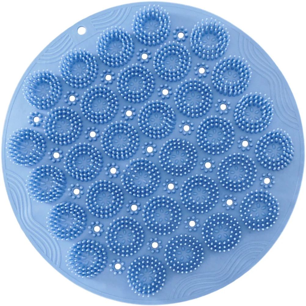 

Back Scrubber Bathing Supplies Suction Cup Cups Body Silcone Scrubbers Wall Mounted Shower Pad