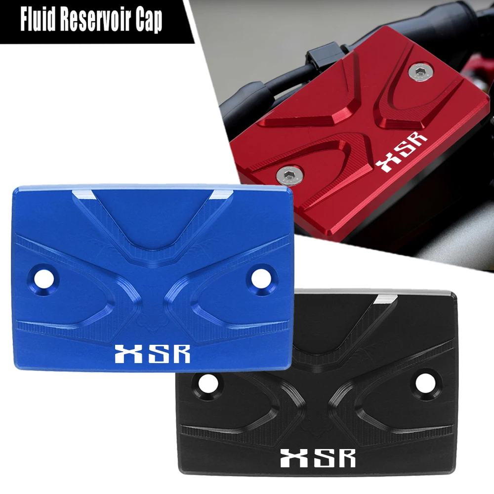 

Motorcycle Accessories CNC Fluid Reservoir Cap Tank Cover Caps For YAMAHA XSR700 XSR900 XSR 900 700 2016-2020 2019 2018 2017 XSR