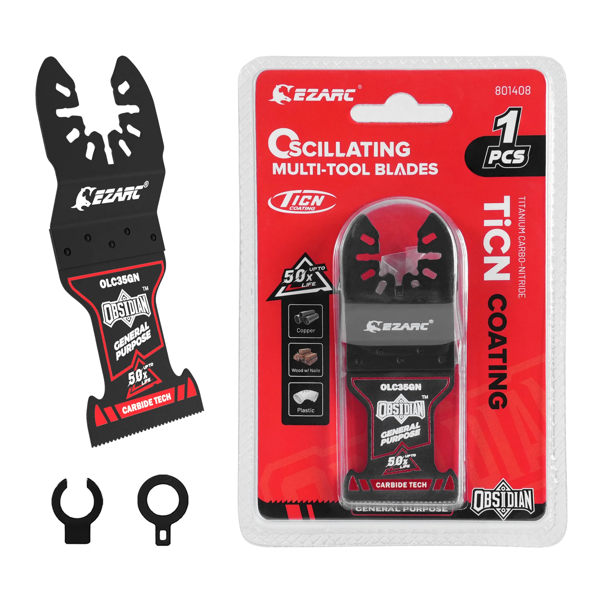 

EZARC Obsidian ТиCN Лезвие для многофункциональной пилы