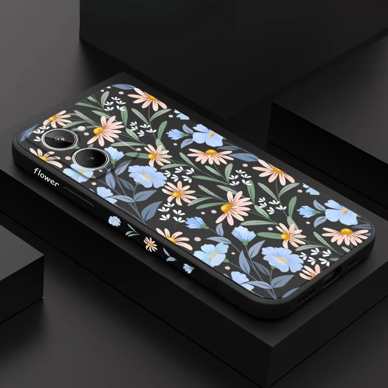

Sunrise Floral Phone Case For OPPO Realme 10 10T 9 9i 8 8i 7 7i 6 Pro Plus C30 C31 C35 C1 C11 C12 C15 C20 C21Y C25 C25S Cover