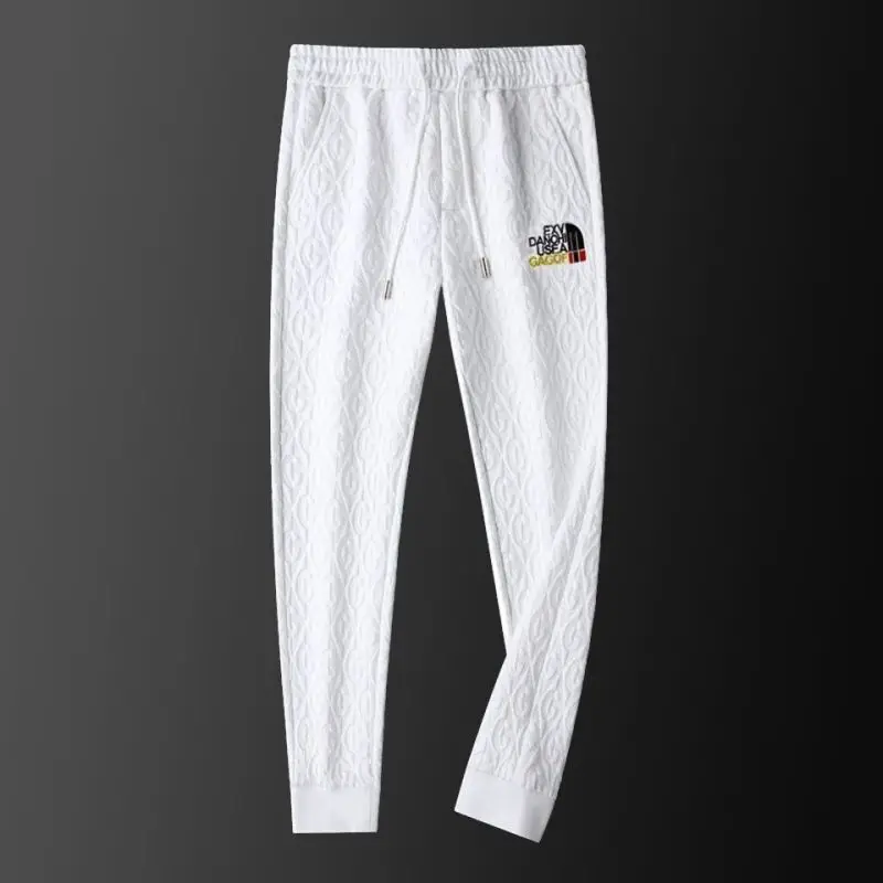 Casual Men's Suit 2023 Spring and Autumn Luxury Coat Fashion Embroidered Jacket Pants Two-Piece Set