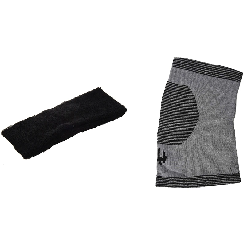 

Эластичная Повязка на голову для теннисной дорожки, черный цвет, 1 шт., эластичная спортивная повязка на колено