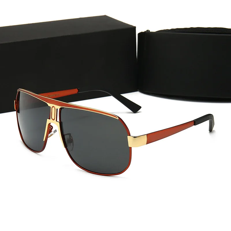 

2022 classic ladies polarized men sunglasses UV400 driving glasses brand designer Mercede retro metal glasses
