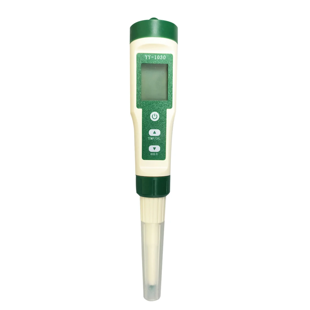 

PH Meter Temperature Tester High Accuracy Sensor LCD Backlight Digital Display For Brewing Fruit Cheese Meat Temp Acidity Tester