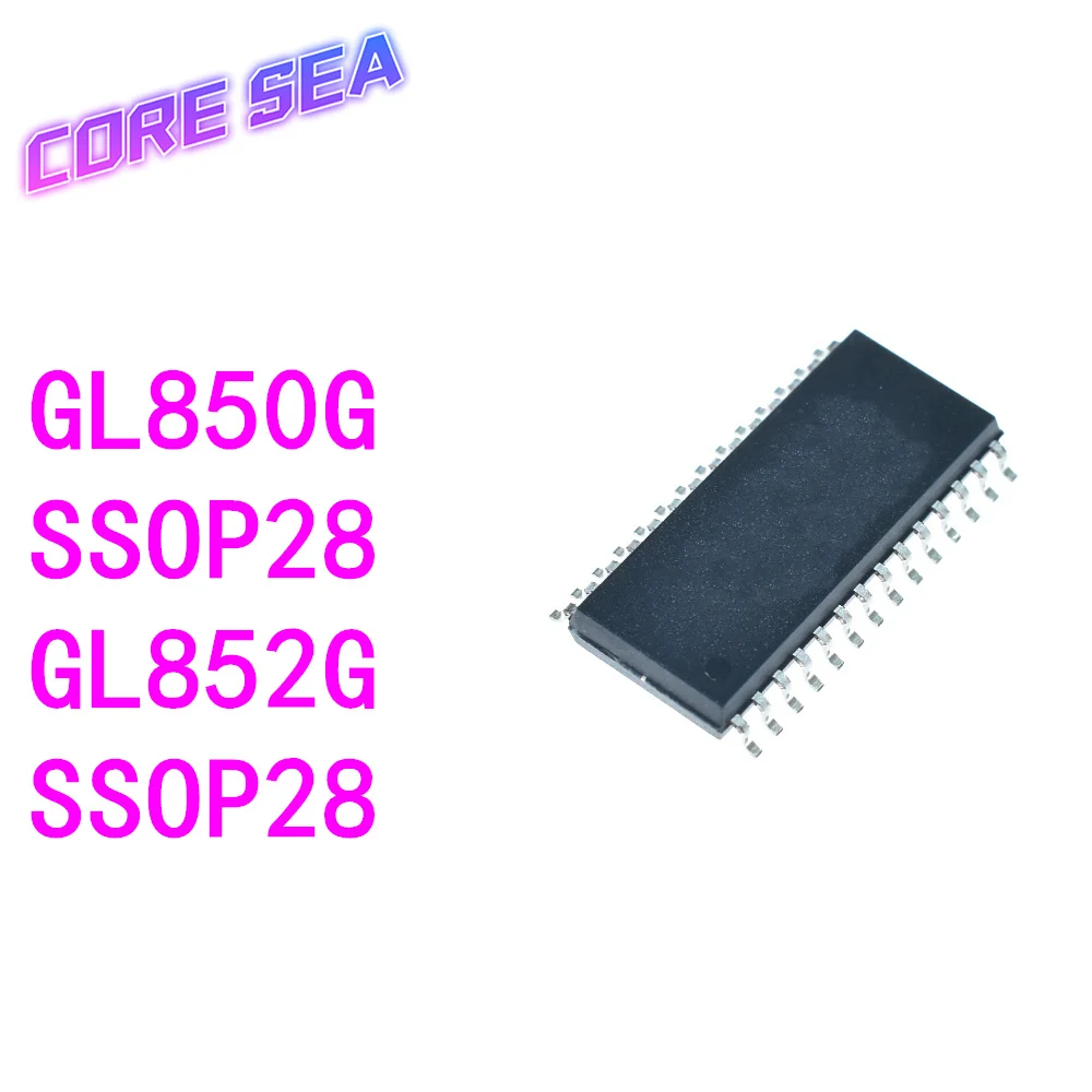 

10PCS GL850G GL852G SMD SSOP28 USB 2.0 Central Controller Chip IC