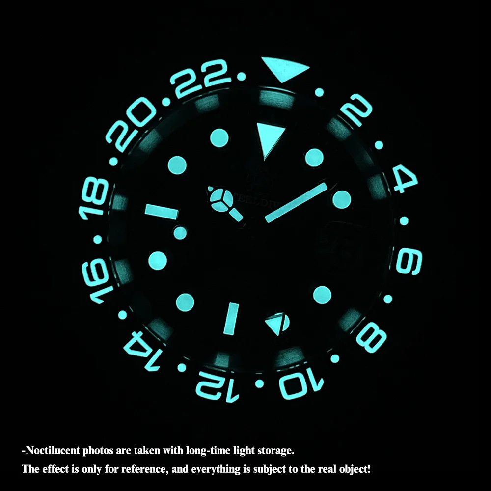 Рисунок 2 - Часы STEELDIVE SD1993 GMT с керамической рамкой