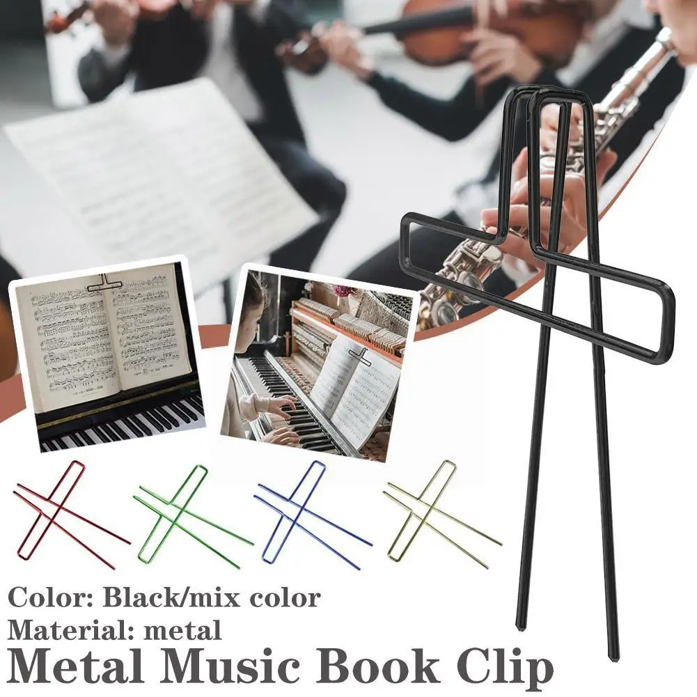 

4 шт., металлическая подставка для музыкальной книги, для гитары, пианино, скрипки, виолончели