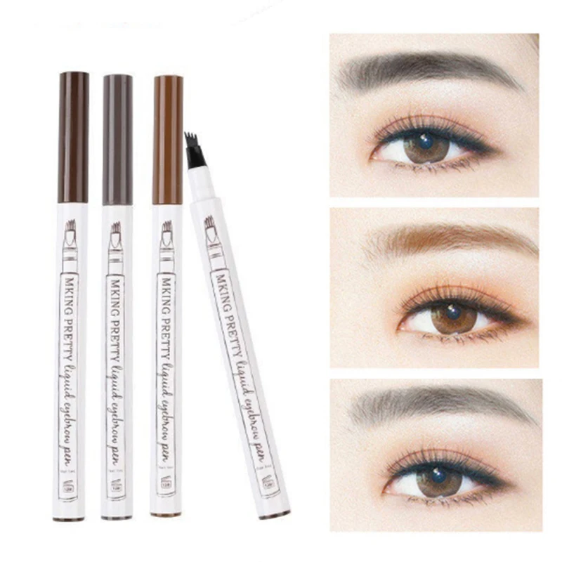 

MKING PRETTY Eyebrow Pencil Four-Headed Pencil Waterproof Pencil Anti-sweat Eye Brow Makeup Tools Cosmetic Beauty Tool For Girl