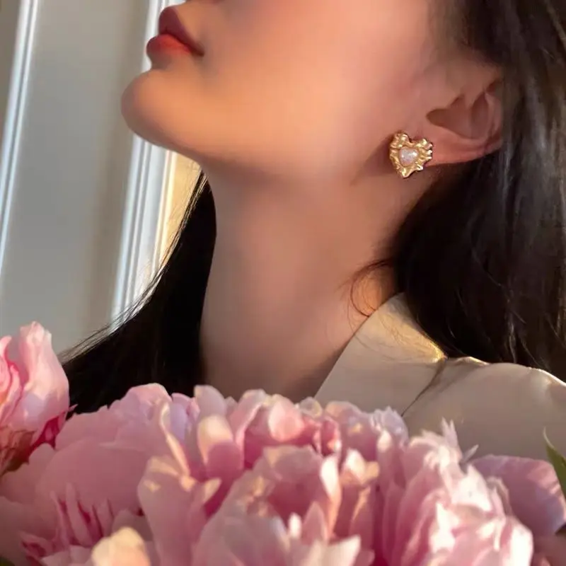 Женские серьги ENSHIR из нержавеющей стали 316L в форме фоторяда Новые французские