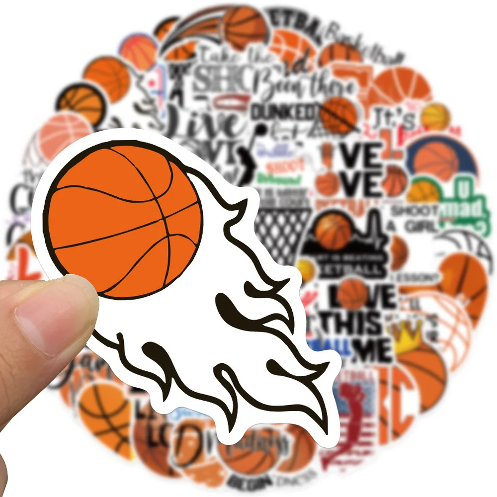 

50 Basketball Stickers Personality Can Be Decorated Luggage Notebook Mug Skateboard Waterproof Removable Stickers