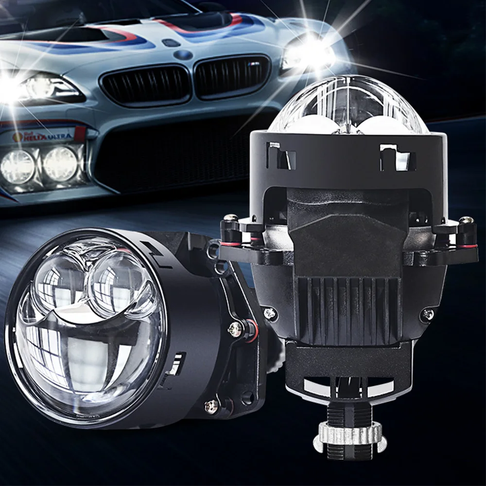 

High Performance 3-inch Bi LED Bifocal Lens for Projector/Car Motorcycle Headlights Retrofit