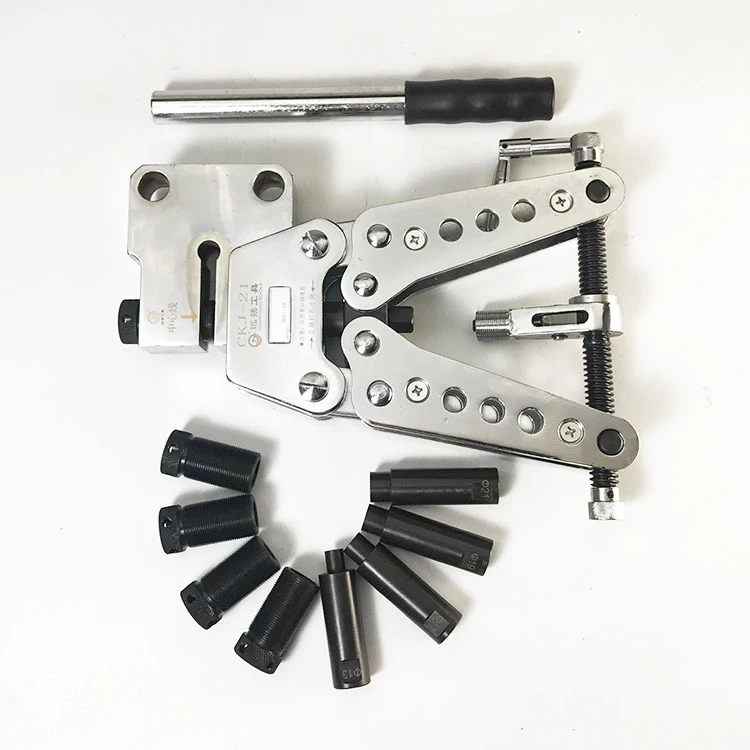 Портативный механический перфоратор 300KN угловой стальной дырокол машина для