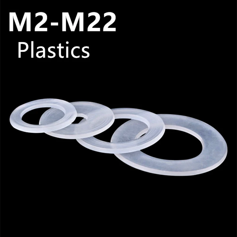 

Прозрачные нейлоновые шайбы M2-M22