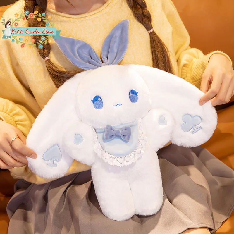 

Плюшевый кролик с бантом, Искусственный Кролик, милый стиль Лолиты, мягкие плюшевые животные для косплея, плюшевые куклы для девочек, милые ...
