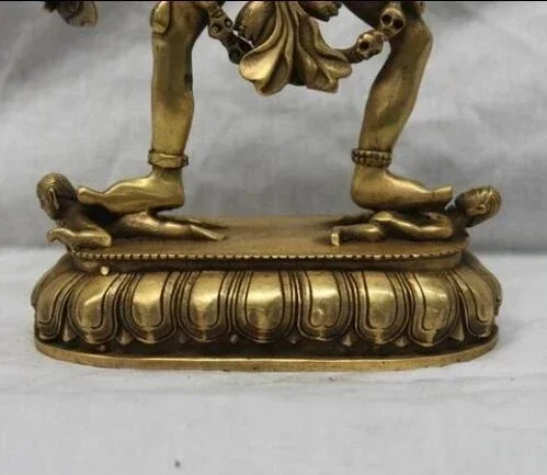 Тибетская статуэтка Будды Дакини из латуни и меди