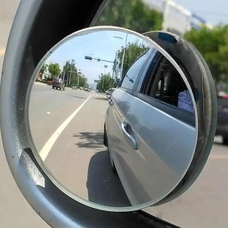 

Car Blind Spots Mirrors Round Rearview Auto Side Mirror Rotatable Glass Blindspot Mirrors 2PCS Waterproof Car Auto Accessories