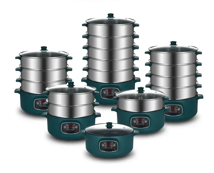 3/4/5-слойная электрическая пароварка многофункциональная бытовая многослойная