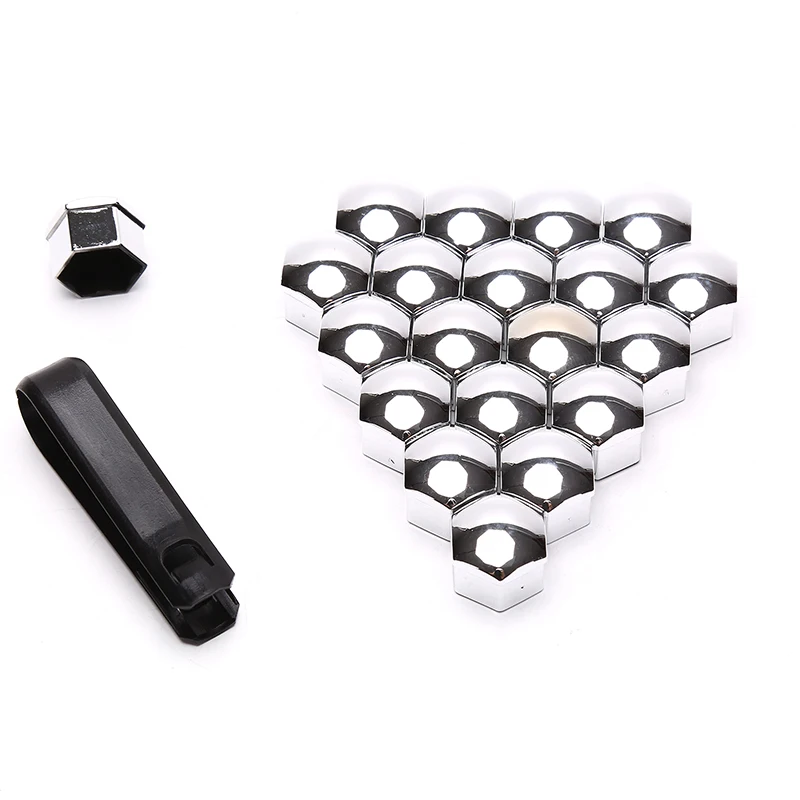 20Pcs Car Wheel Nut Caps Auto Hub Screw Cover Bolt Rims Exterior Decoration Special Socket Protection 17mm 19mm 21mm 22MM