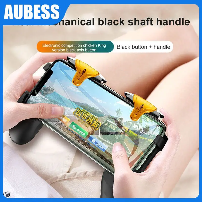 

L1r1 Pubg Mobile Game Controller Brand New Protect Your Phone Game Controller Joystick Long Service Life Light Weight Abs