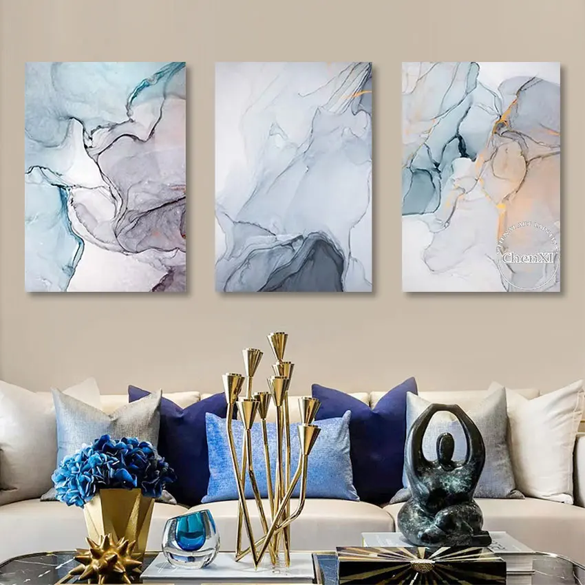 High Quality 100% Handmade Abstract Oil Painting Wall Home Art Hand Picture Canvas Artwork For Bedroom Unframed Idea |