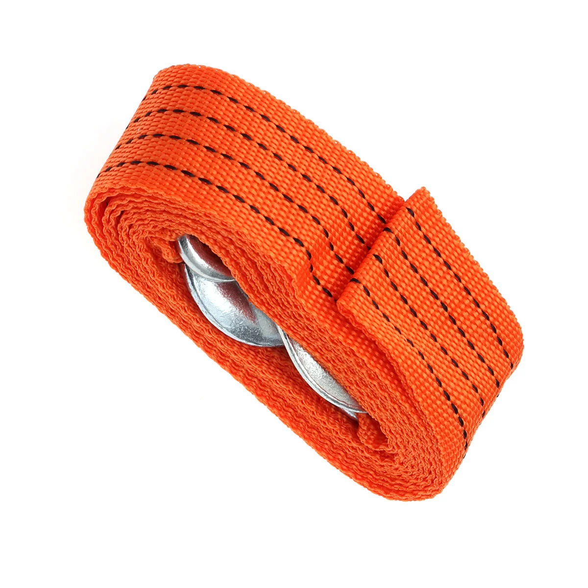 

Outdoor Emergency Kit Practical Trailer Rope Synthetic Nylon Car Tow Rope Winch Cable with Hook for Car Truck