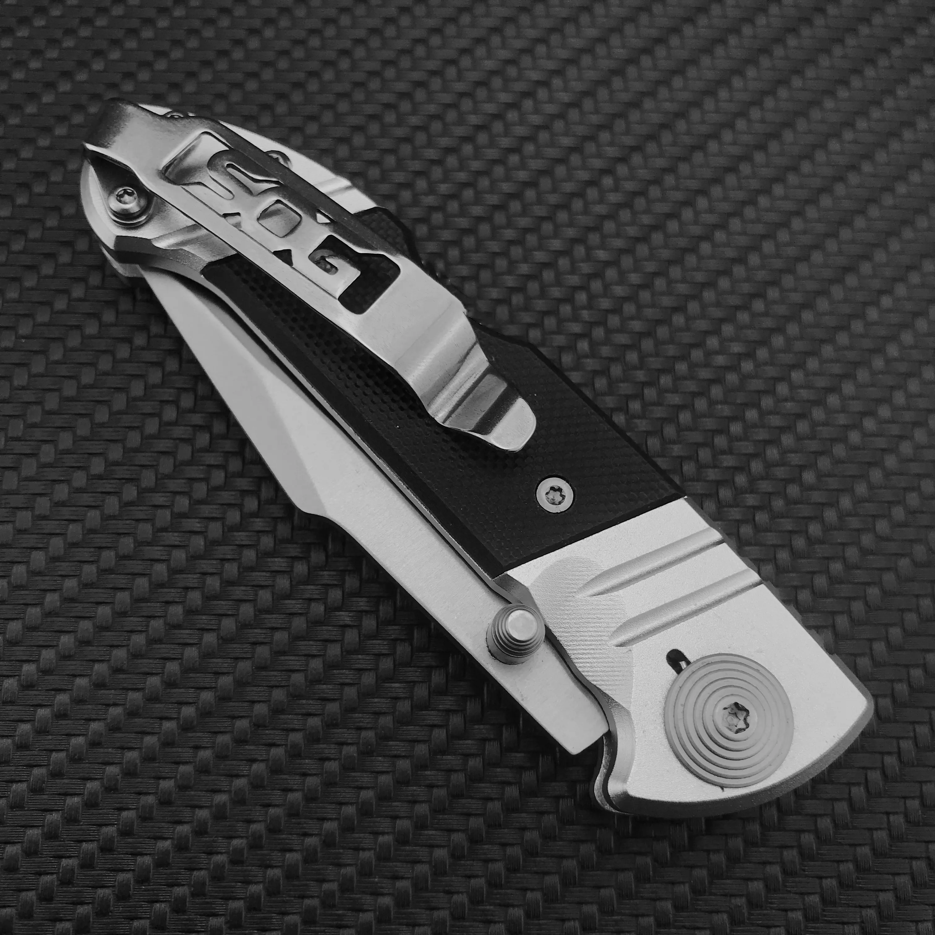 Складной карманный нож SOG Fielder для повседневного использования 440C алюминиевая