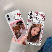 bandai cartoon hello kitty shockproof phone case for iphone12 12pro 12promax 11 13 pro 11promax x xs max xr cover phone