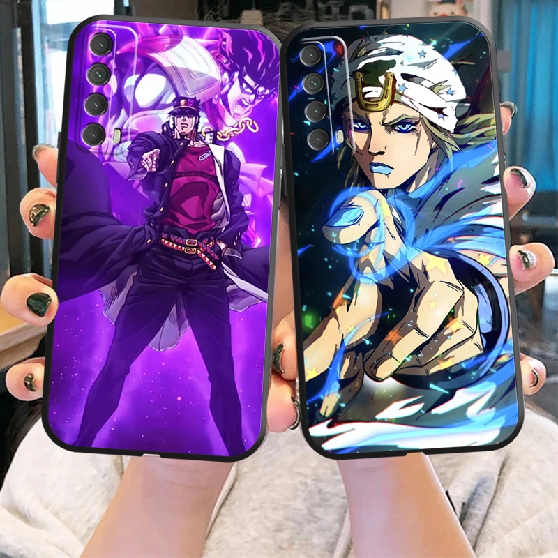 

JoJos Bizarre Adventure Phone Case For Huawei Honor 7A 7X 8 8X 8C 9 V9 9A 9X 9 Lite 9X Lite Funda Back Soft Coque