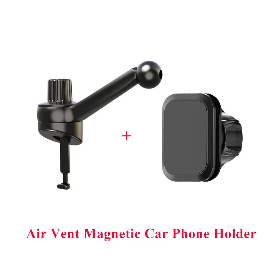 

Магнитные держатели на вентиляционное отверстие для автомобильного держателя с шариком 17 мм, универсальная Магнитная подставка, держатель для мобильного телефона с воздушной головкой, автомобильный держатель для телефона