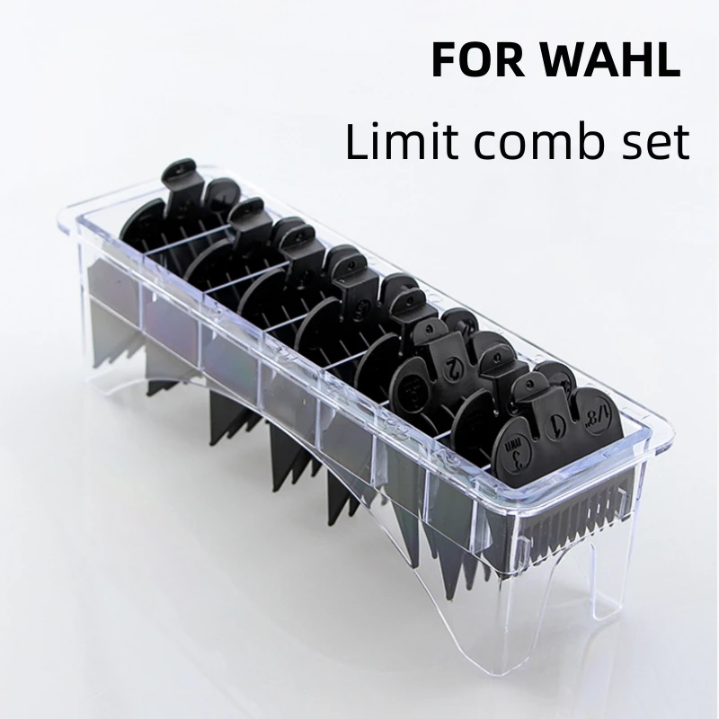 8Pcs Hair Clipper Limit Comb Set For Wahl Electric Clippers Universal Hair Cutting Guide Comb Size Replacement Y0503       