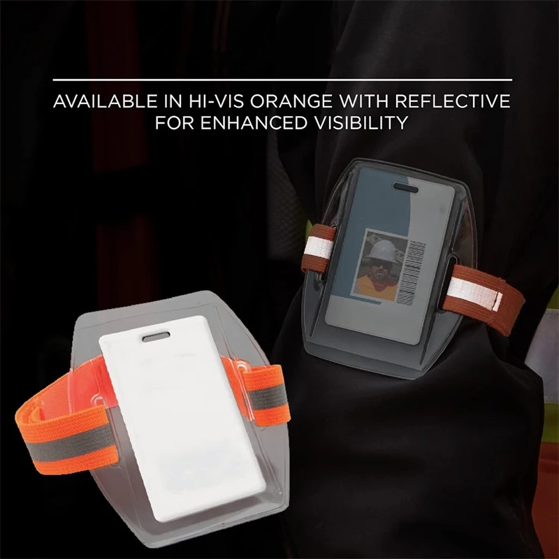 Пластиковый отражающий браслет из полиэстера