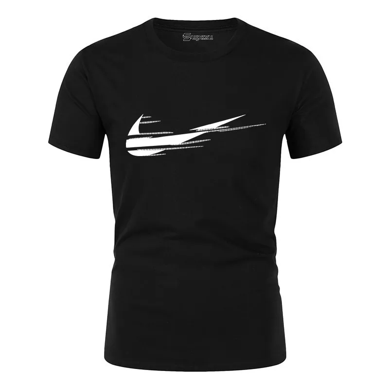

Summer Men's and Women's Short-sleeved Fitness T-shirts Quick-drying Street Fashion Shirts Short-sleeved Fitness Sports Plus Siz