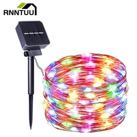solar string fairy lights waterproof outdoor led solar power lamp christmas for garden decoration lampe solaire exterieur light