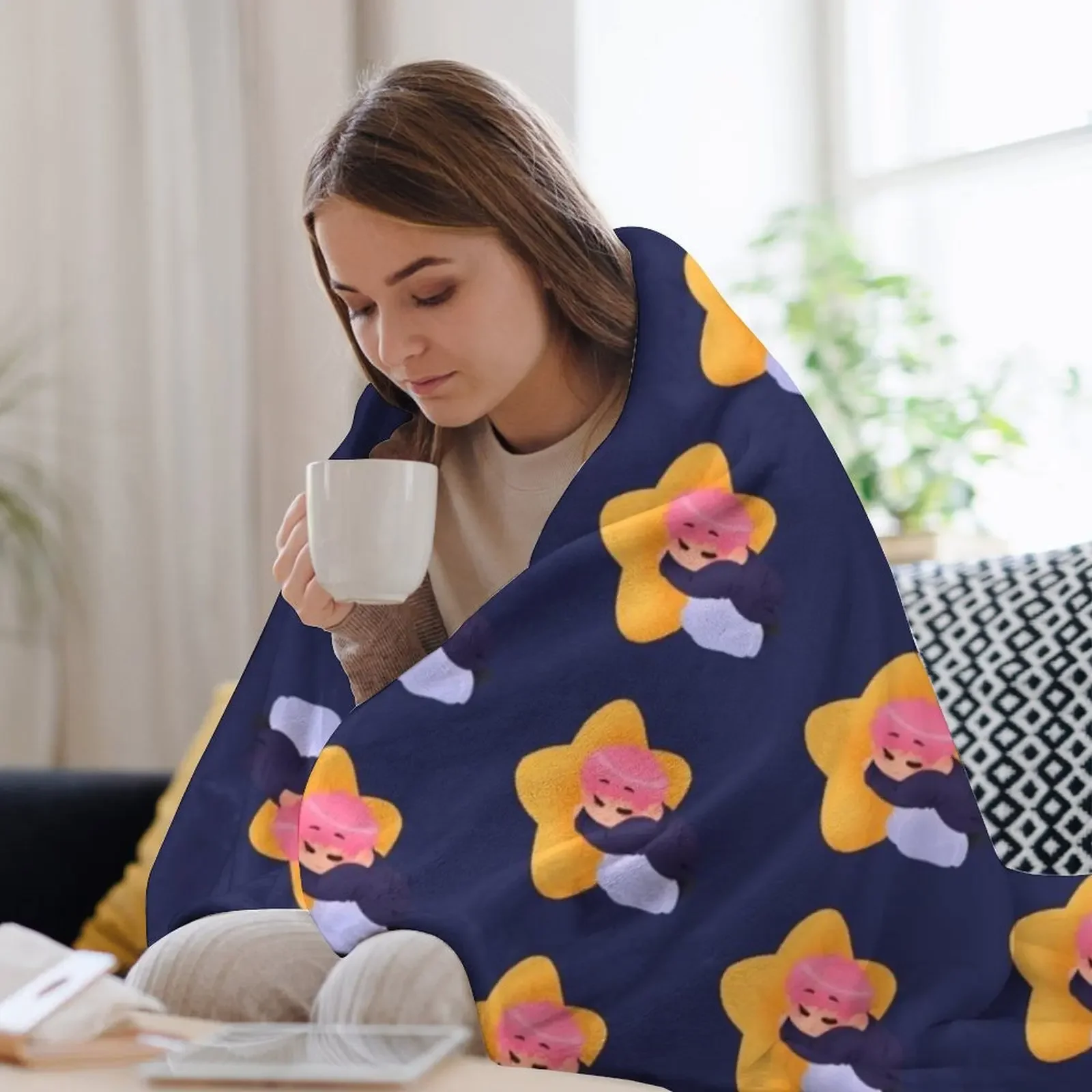 Одеяло Sleepy Star Hwa Роскошные дизайнерские декоративные теплые зимние одеяла