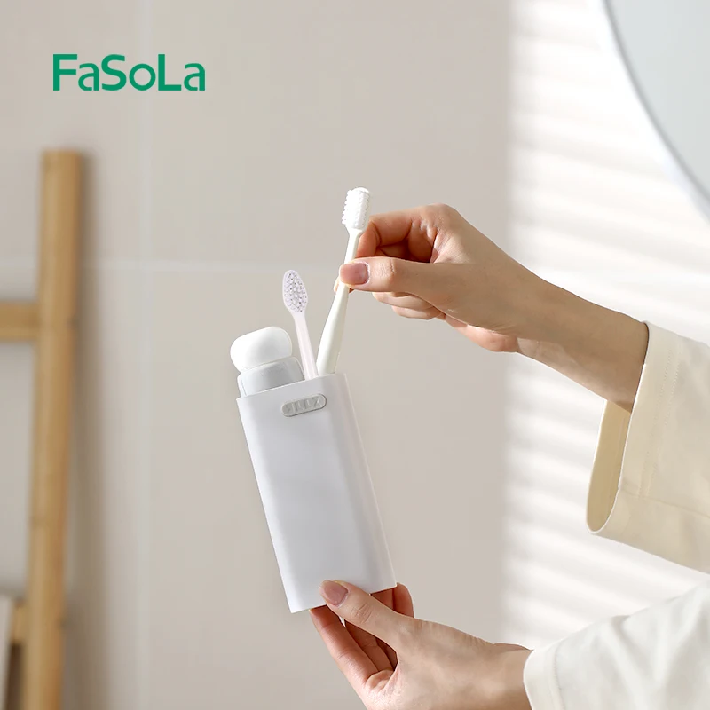 Портативный дорожный фотоальбом FaSoLa с крышкой контейнер для хранения школы