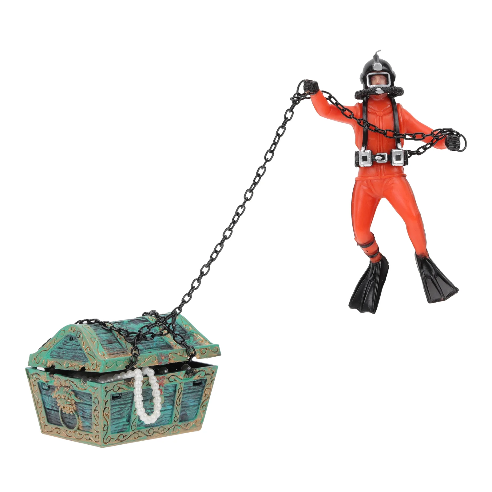 

Аквариумное украшение, аквариумный сундук с сокровищами, декор для дайвинга, аквариумный Ландшафтный Декор