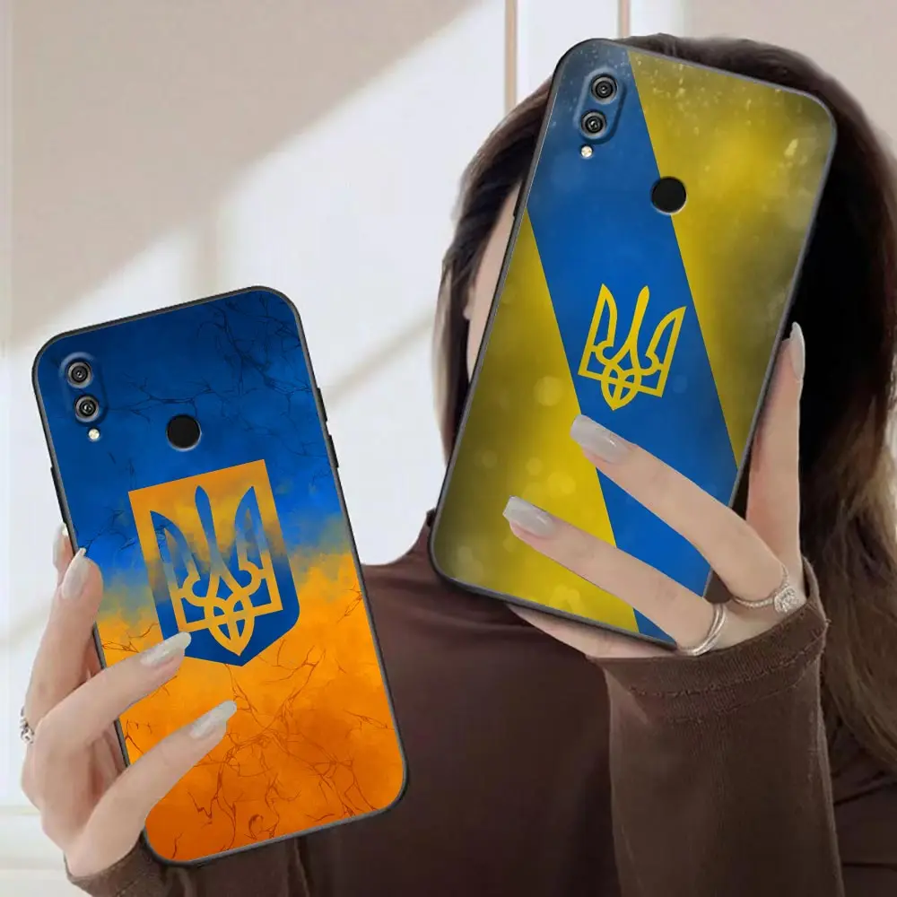 

Funda Case for HUAWEI Nova 8i 9 Y6 Y7 Y9 Y6a Y9a Honor 8X 9X 20 20i 30i 50 60 X8 Pro Plus Lite E 5G Capa Case Flag Of Ukraine