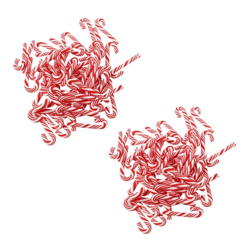 

100 шт., красно-белые конфеты ручной работы