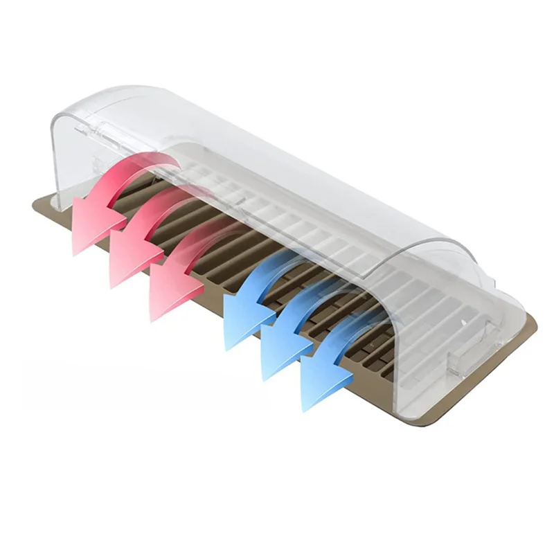 Регулируемый магнитный дефлектор воздуха Легко регулируется в диапазоне от 8 до