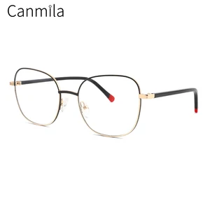 Prescription Glasses Frames Eyeglasses Optical Eyewear Square Myopia Full Vintage Rim Metal Fashion  in USA (United States)